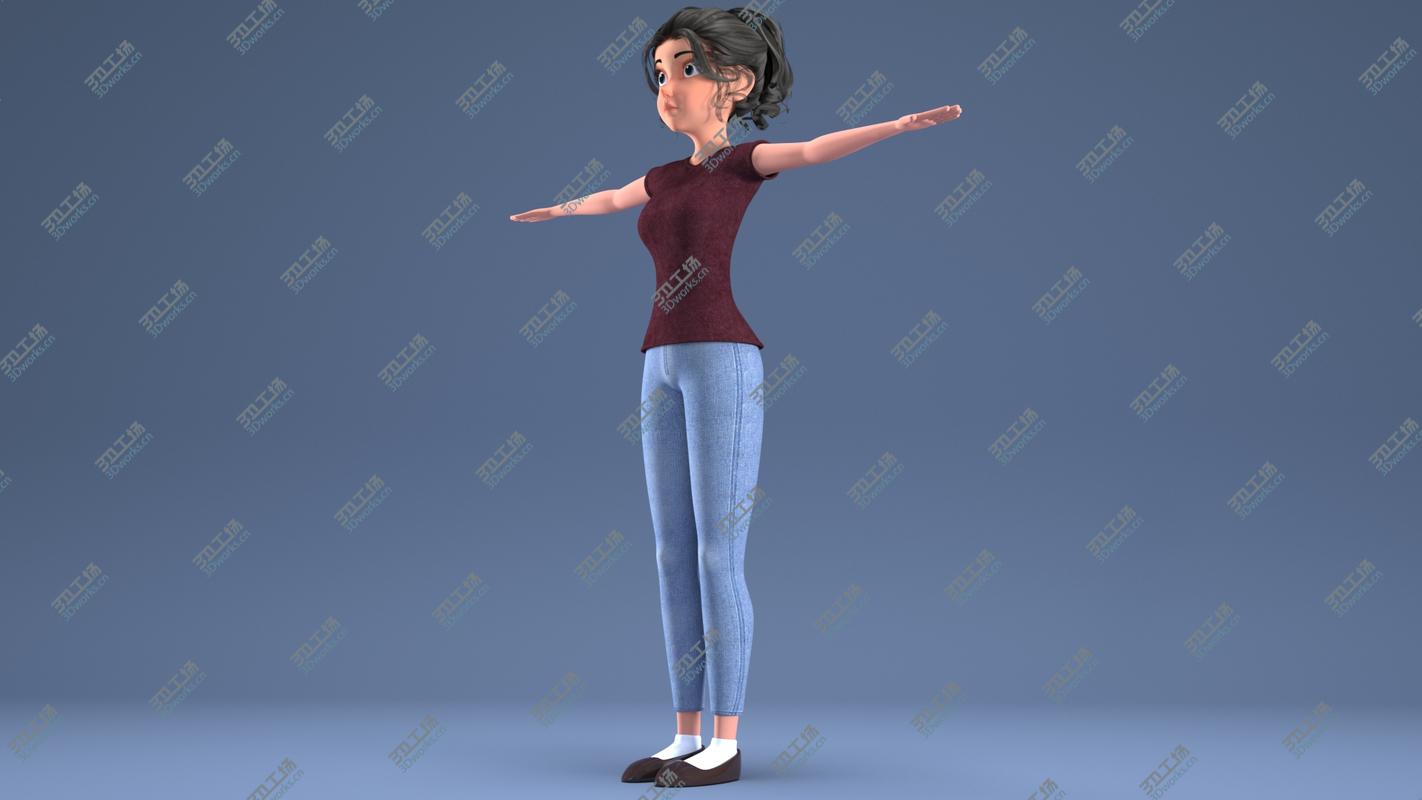 images/goods_img/202104021/3D CARTOON WOMAN - MOM RIGGED/3.jpg